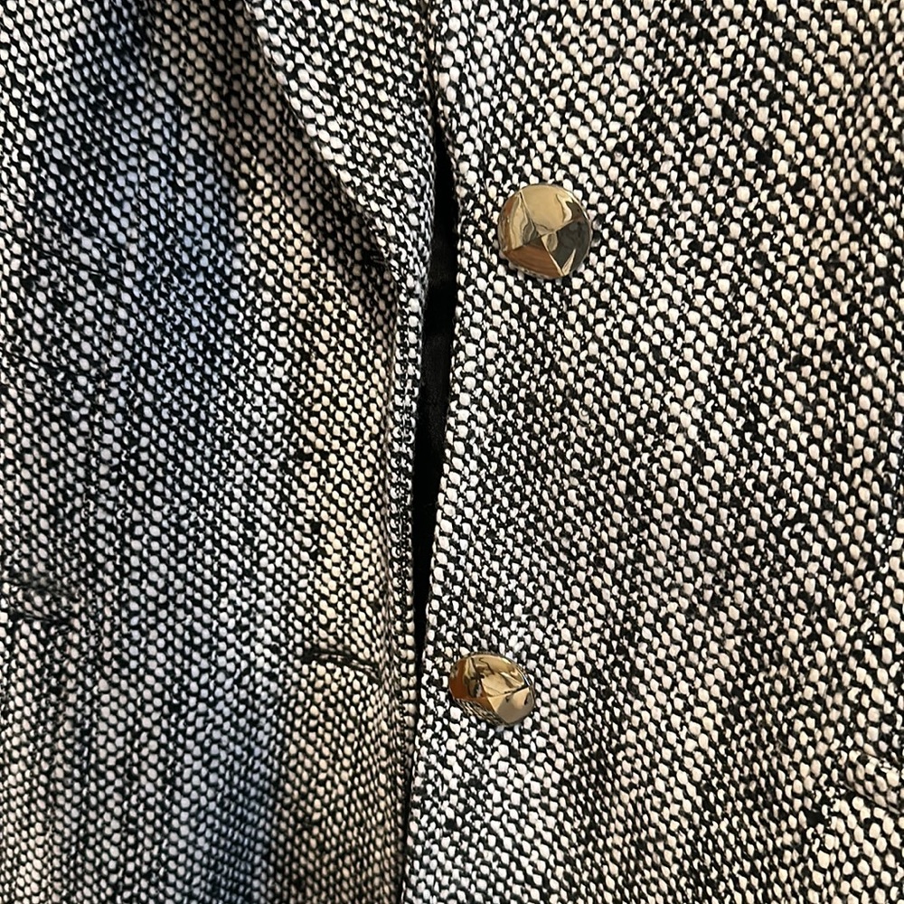 Bcbgeneration Herringbone Blazer Jacket Size M - image 3